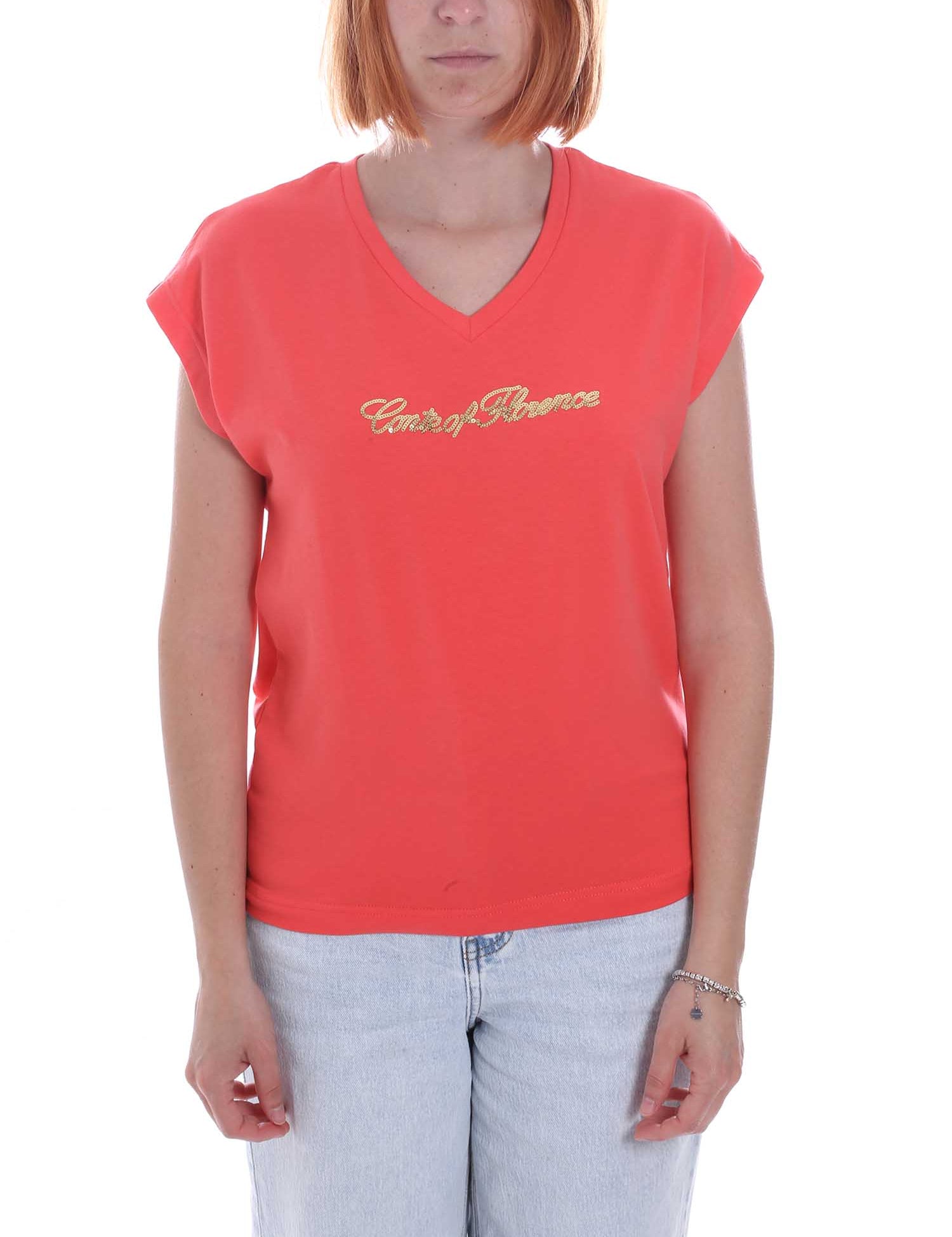 T-shirt Rosa Conte Of Florence