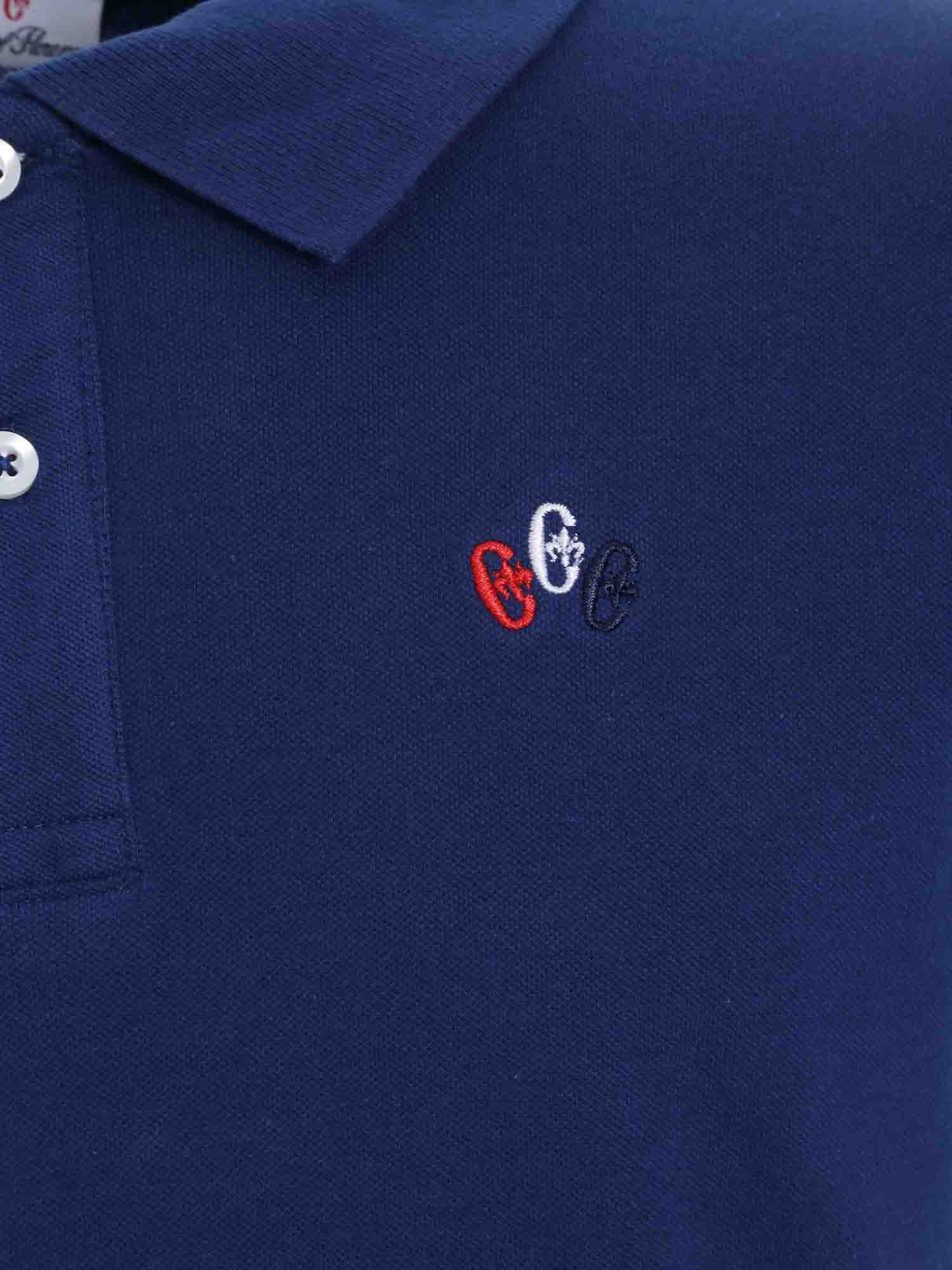 Polo Blu Chiaro Conte Of Florence