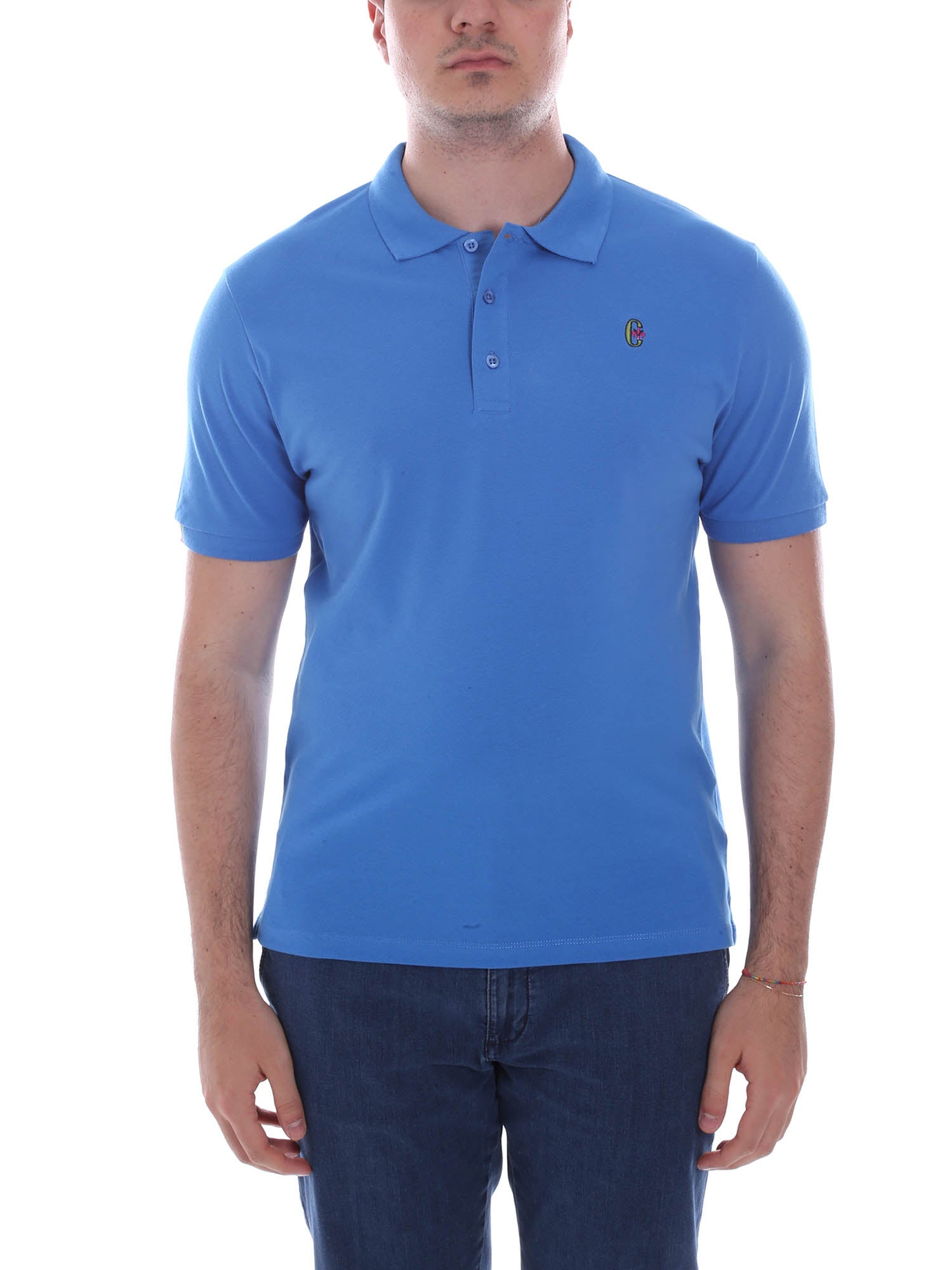 Polo Blu Chiaro Conte Of Florence