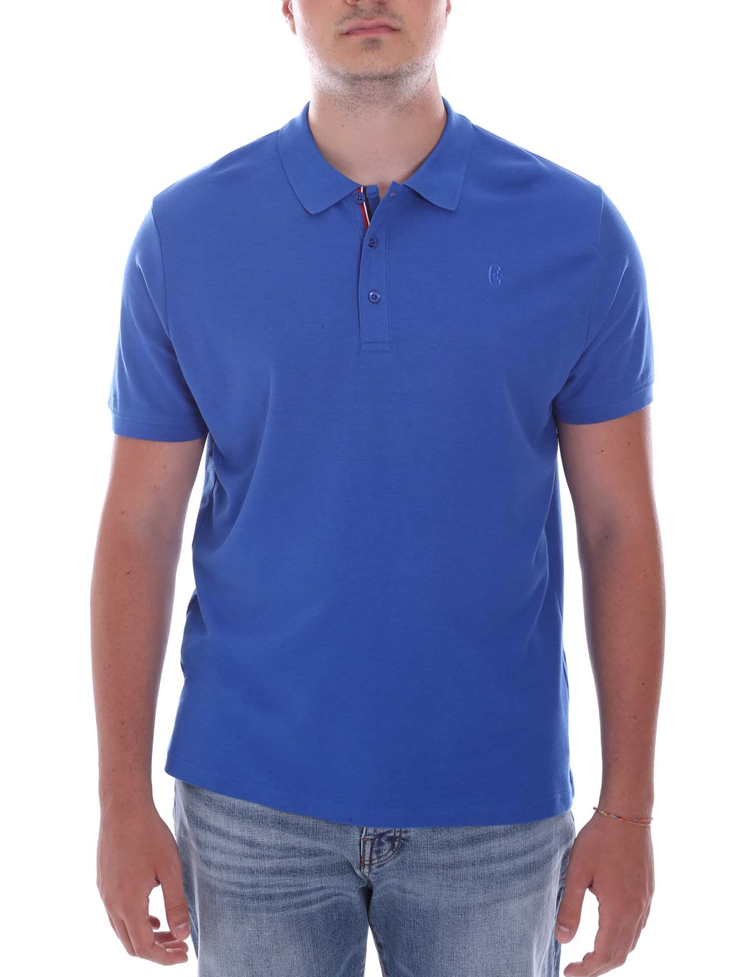 Polo Blu Chiaro Conte Of Florence