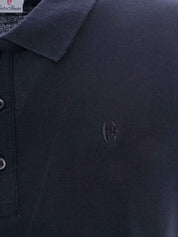 Polo Blu Scuro Conte Of Florence