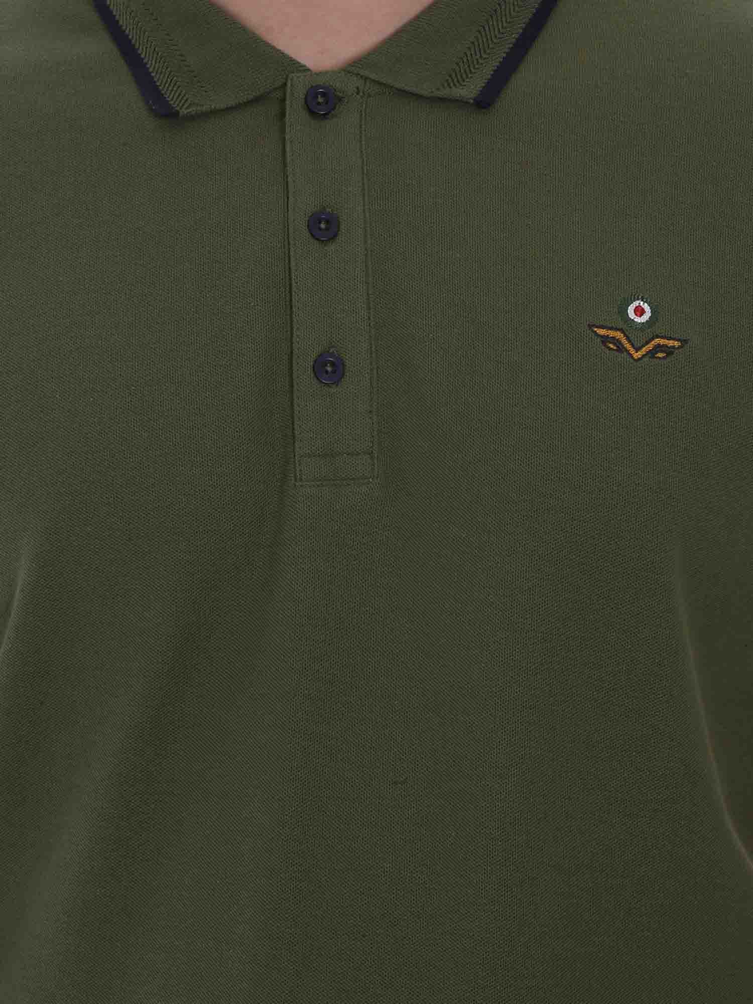 Polo Verde Armata Di Mare