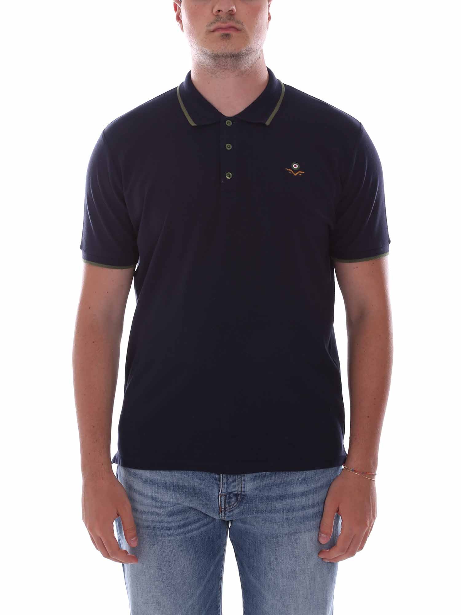 Polo Blu Scuro Armata Di Mare