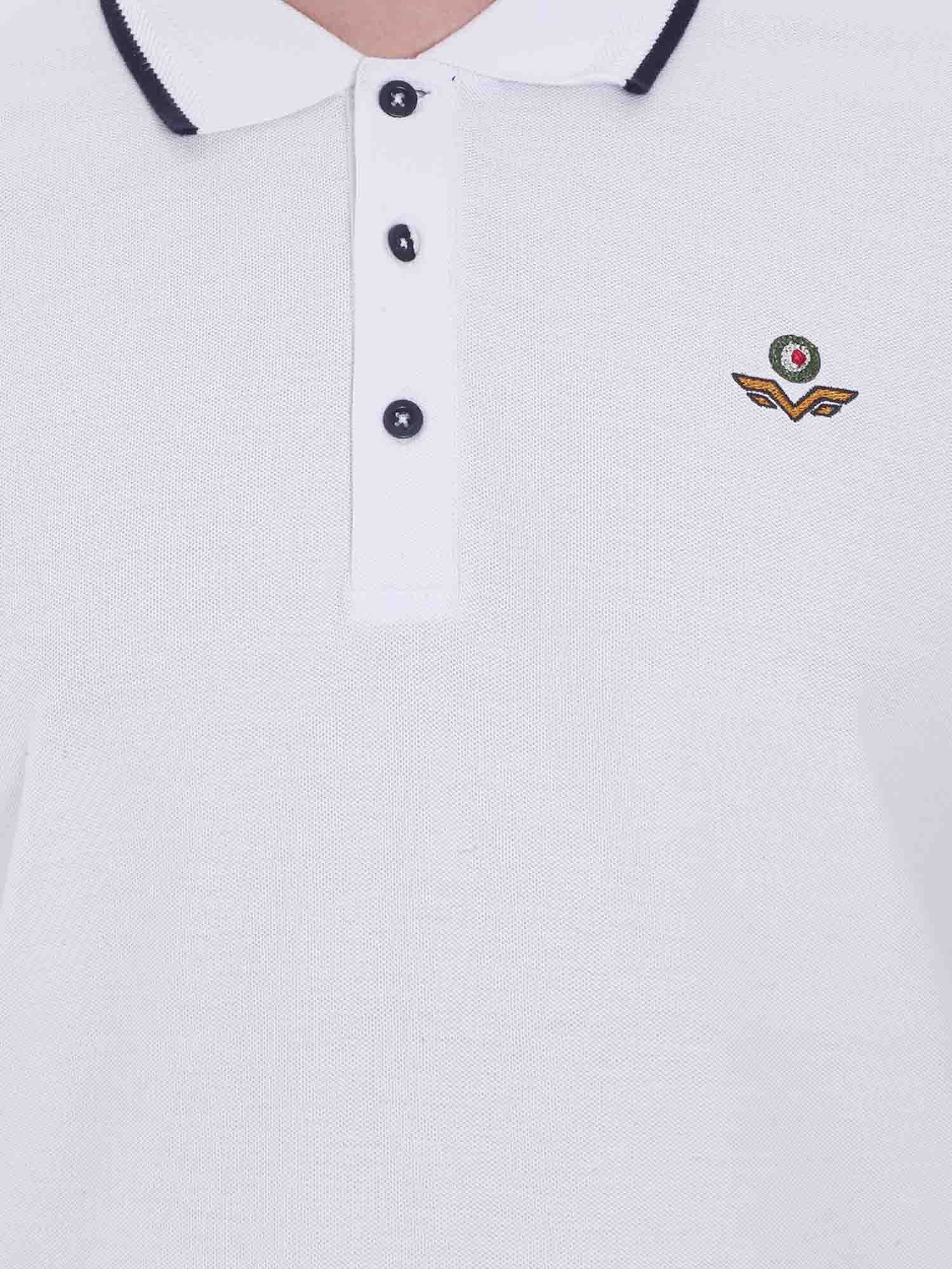 Polo Bianco Armata Di Mare