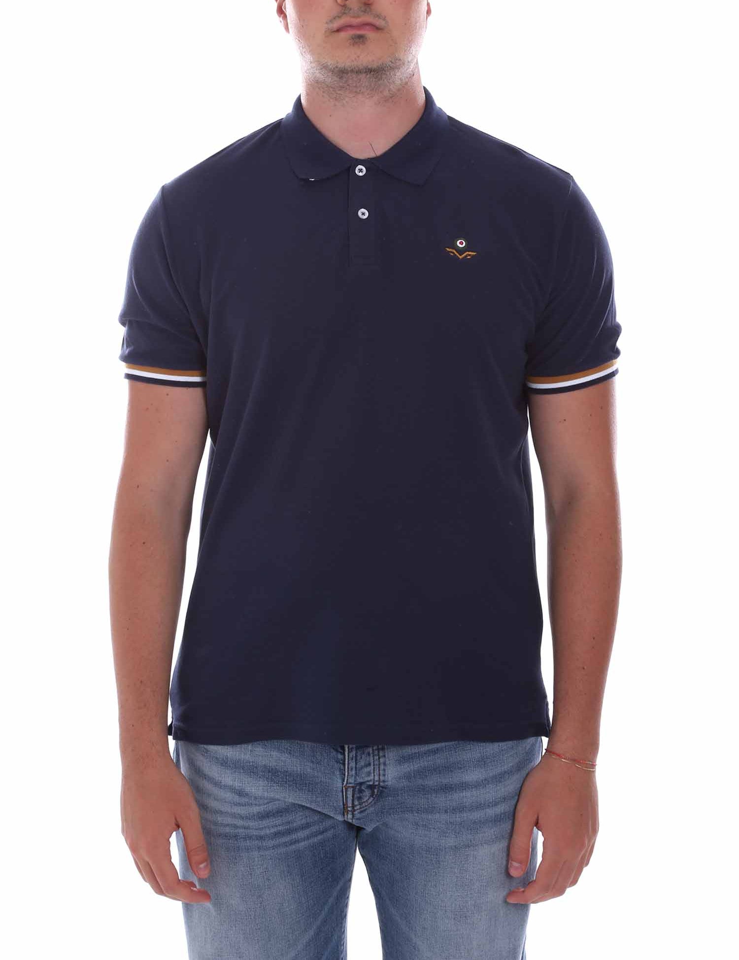 Polo Blu Scuro Armata Di Mare