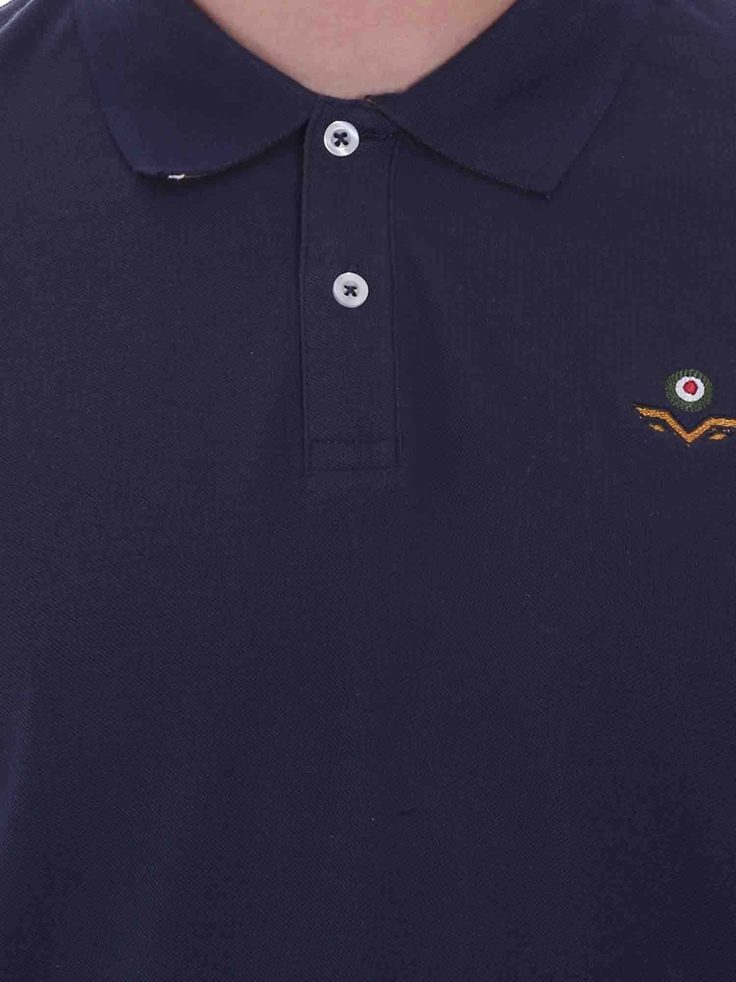 Polo Blu Scuro Armata Di Mare