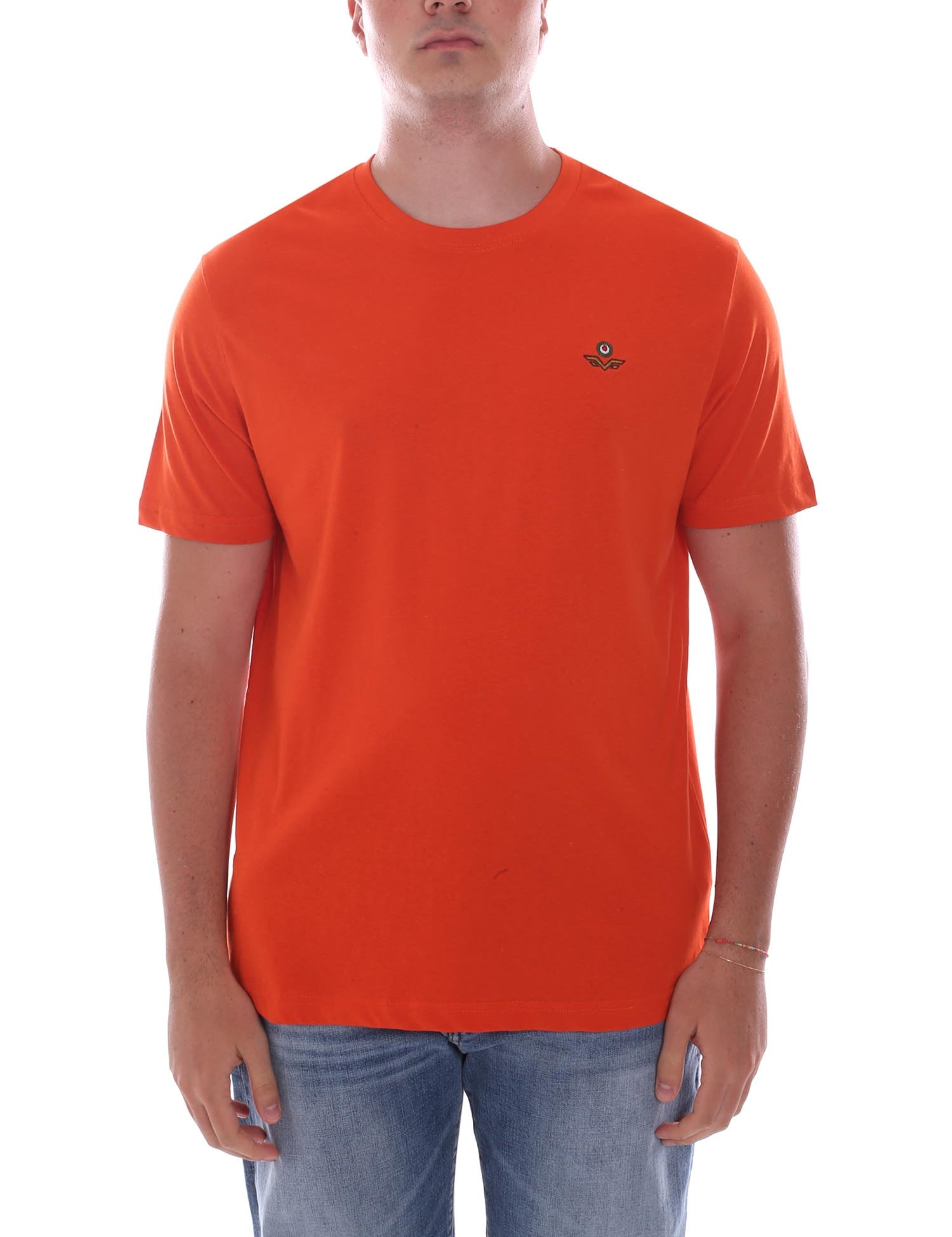 T-shirt Arancio Armata Di Mare