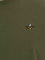 T-shirt Verde Armata Di Mare