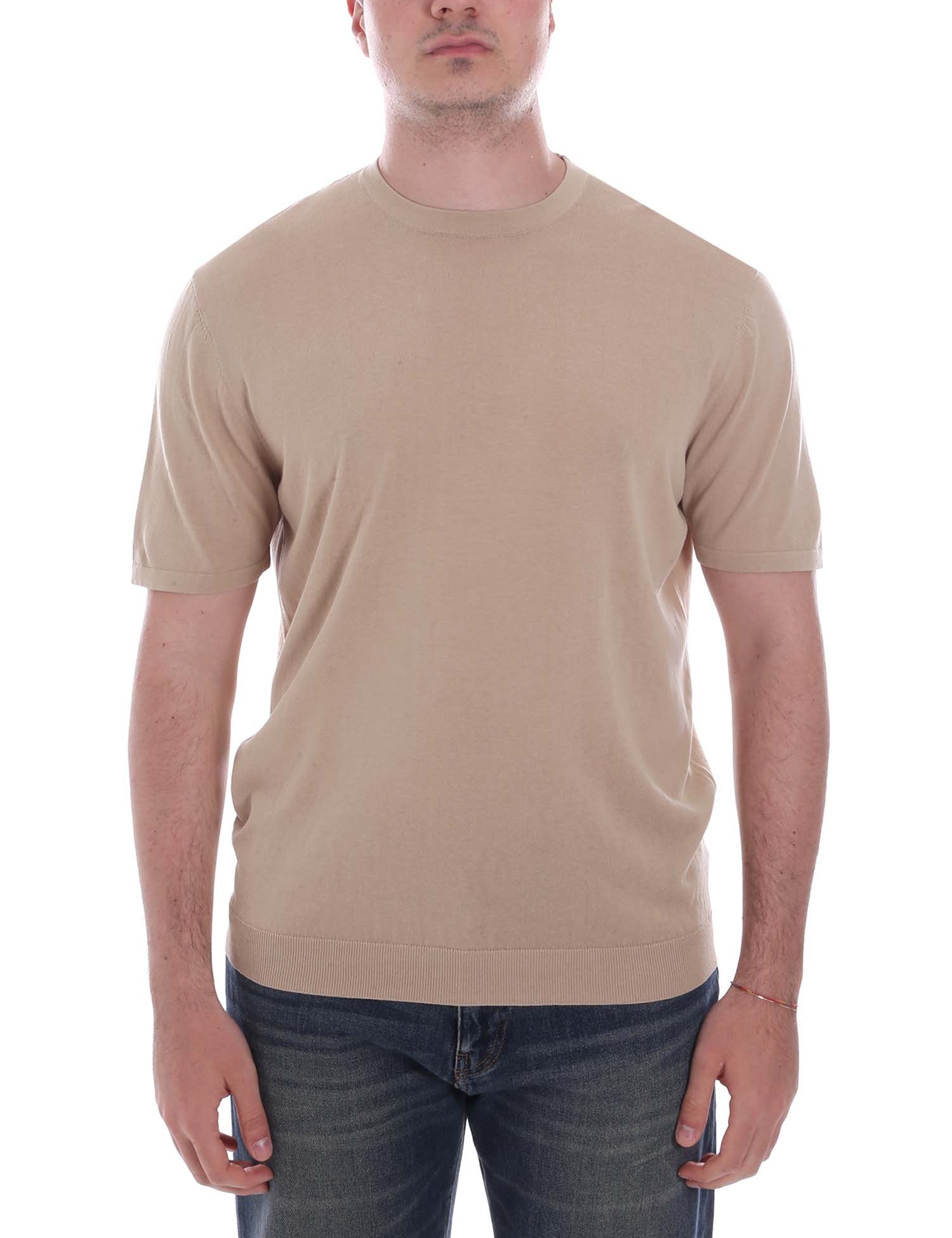 T-shirt Beige Borgoni Milano