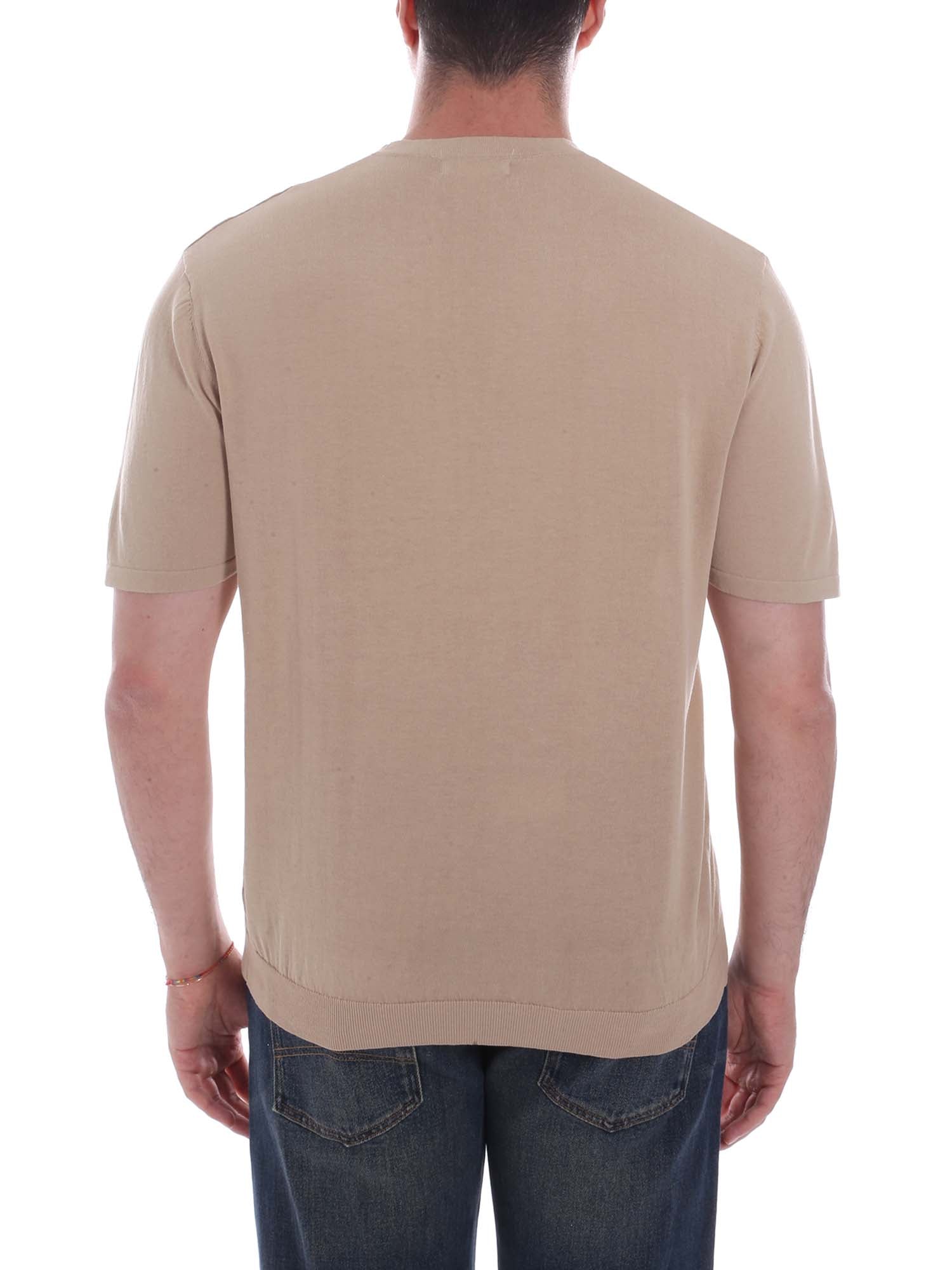 T-shirt Beige Borgoni Milano