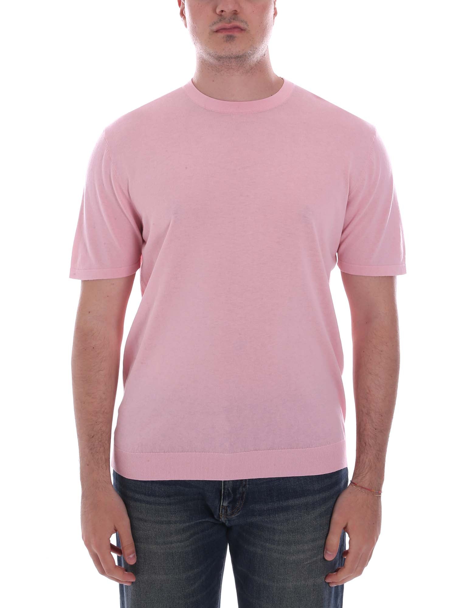 T-shirt Rosa Borgoni Milano