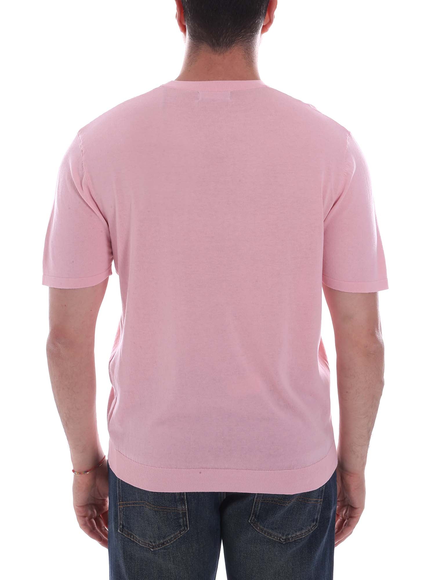 T-shirt Rosa Borgoni Milano