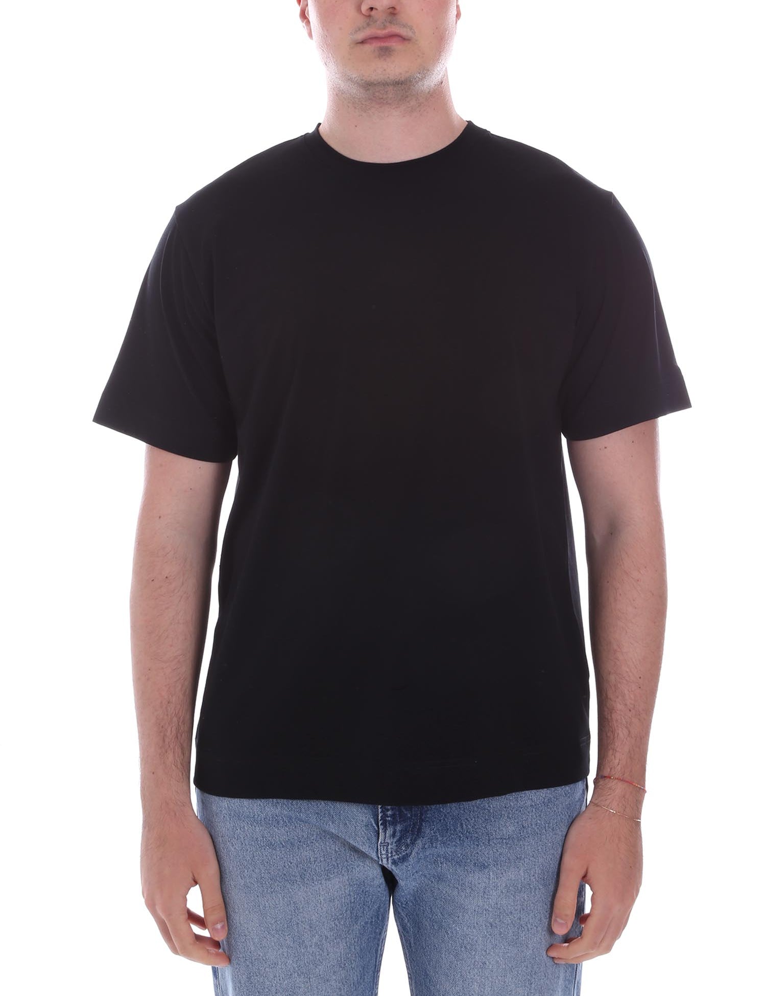 T-shirt Nero Borgoni Milano