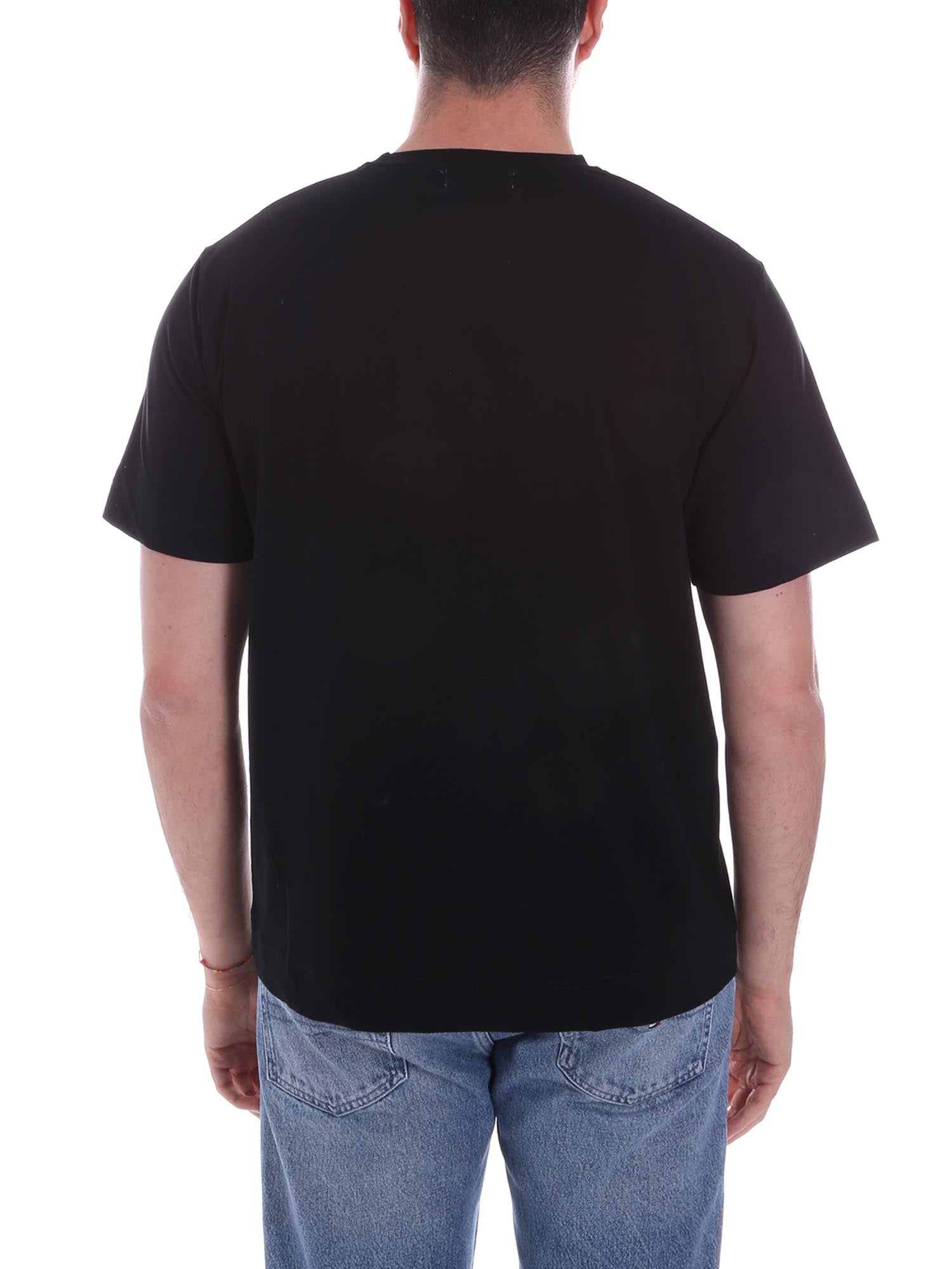 T-shirt Nero Borgoni Milano