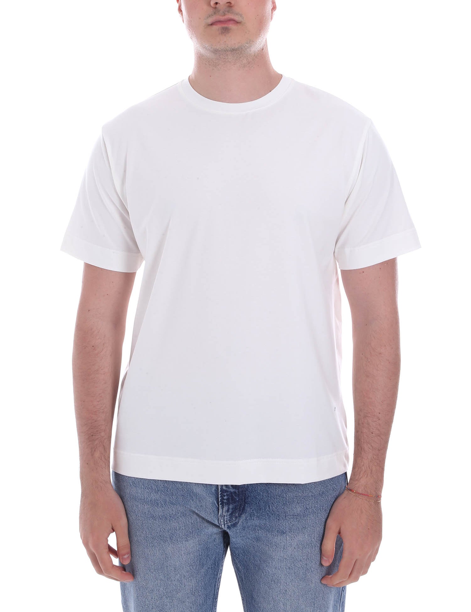 T-shirt Bianco Borgoni Milano