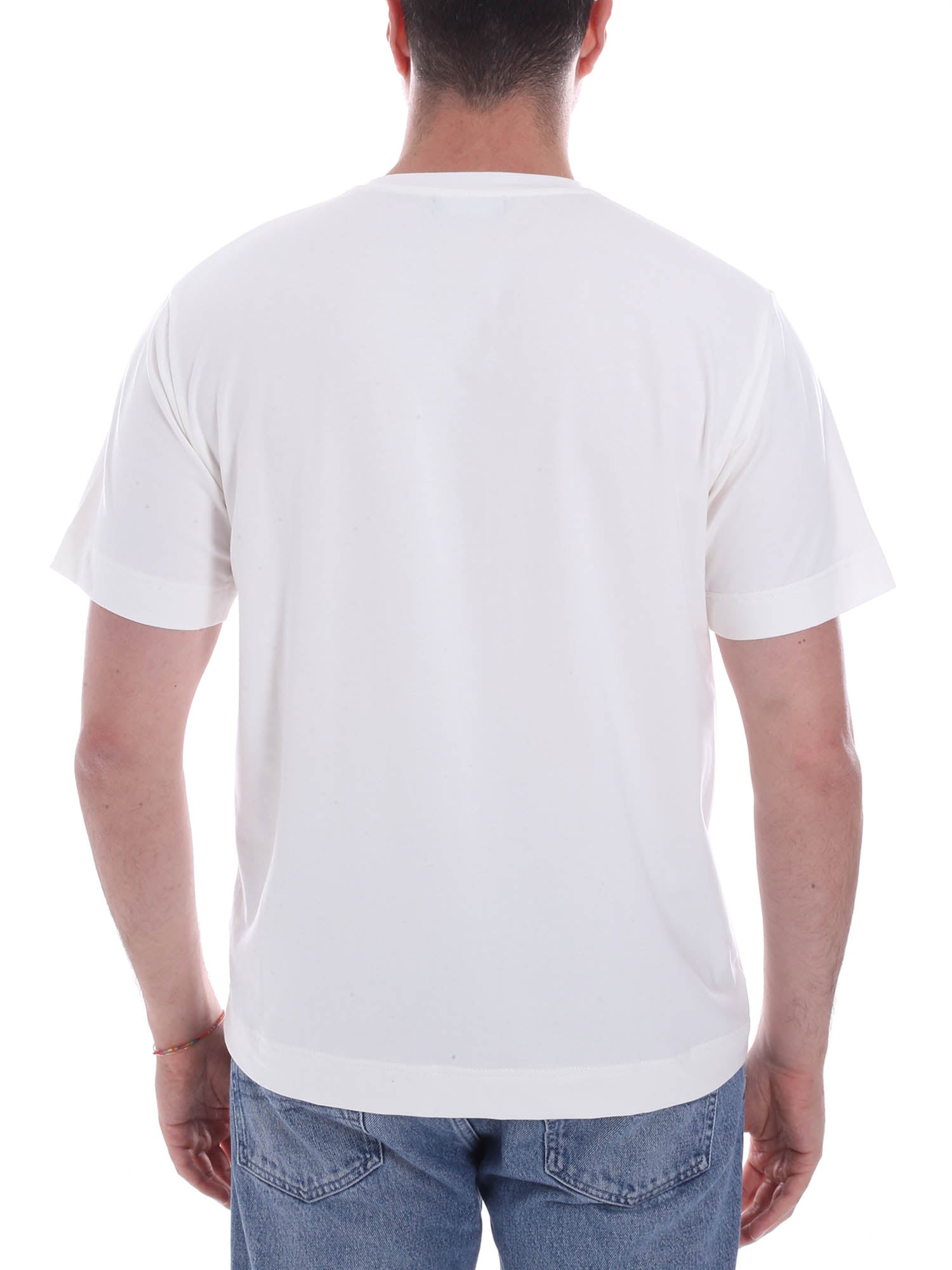 T-shirt Bianco Borgoni Milano