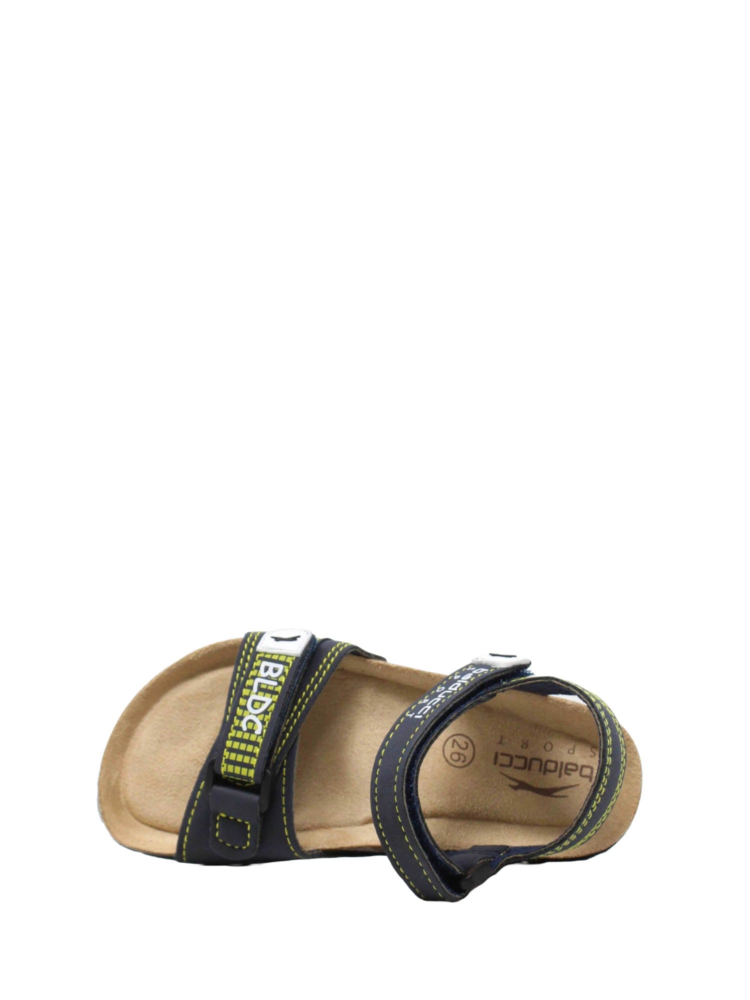 Sandali con strappi Blu Balducci