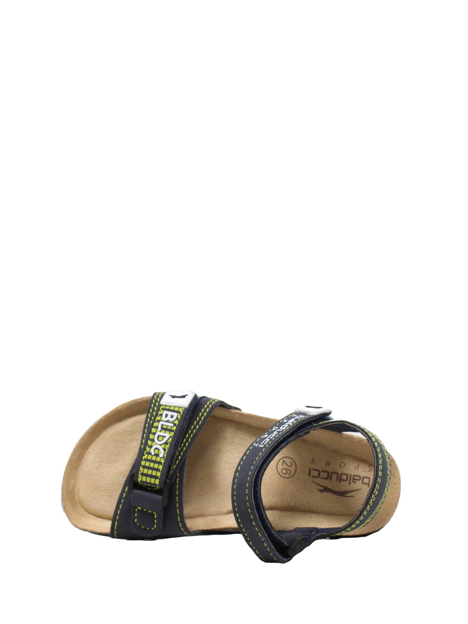 Sandali con strappi Blu Balducci