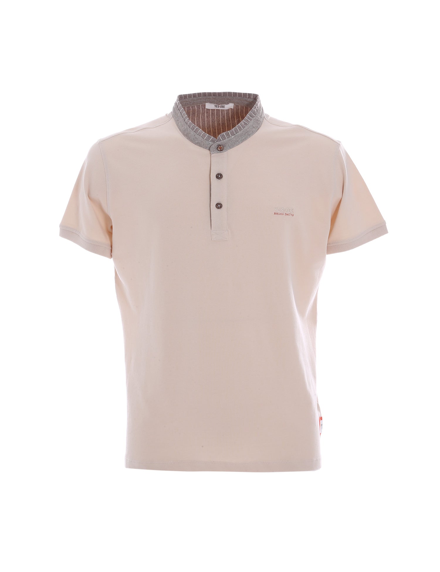 T-shirt Beige Chiaro Yes-zee
