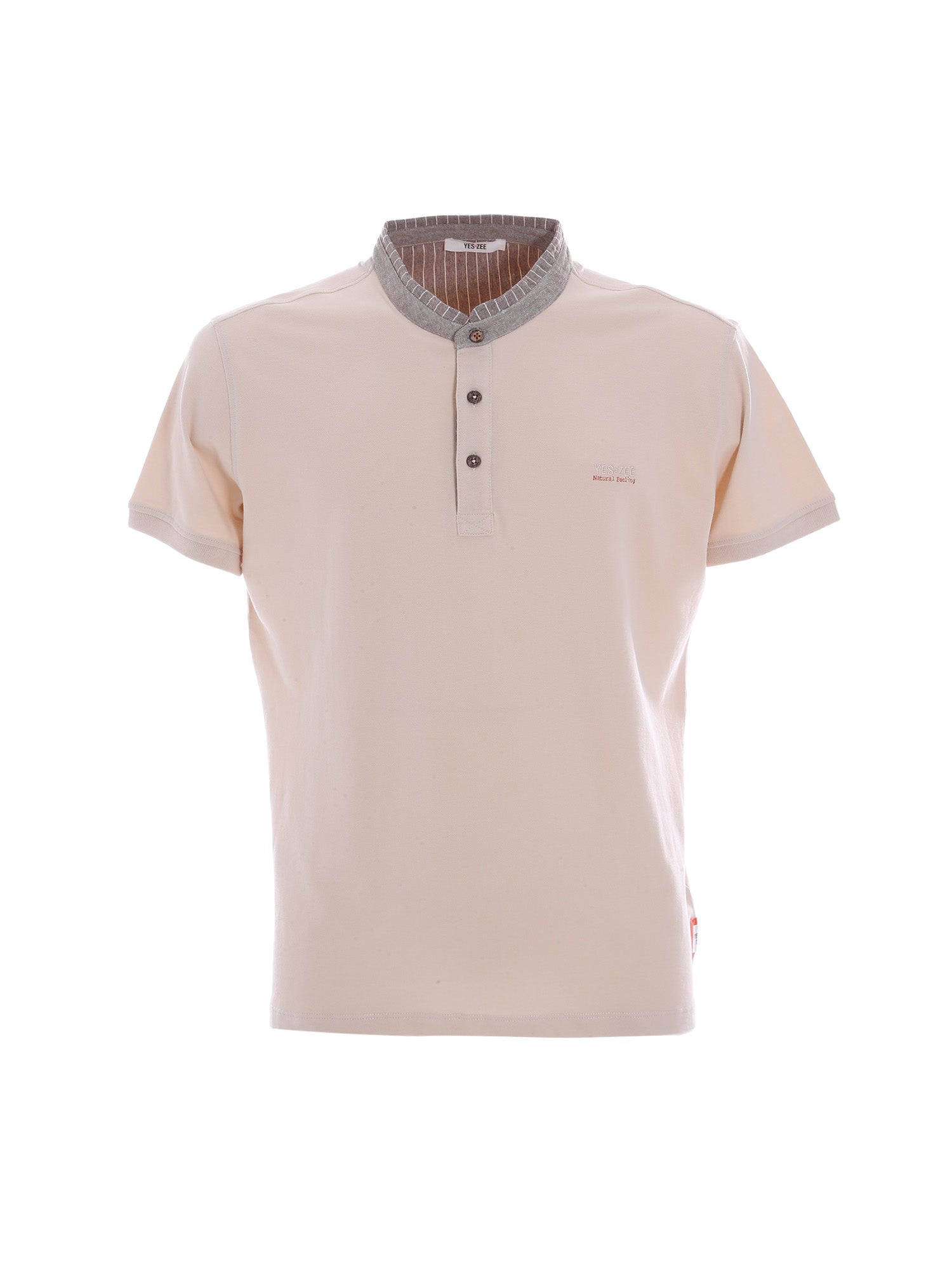 T-shirt Beige Chiaro Yes-zee