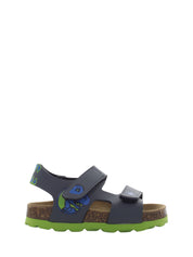 Sandali con strappi Blu Chiaro Lumberjack