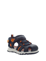 Sandali con strappi Blu Lumberjack