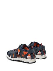 Sandali con strappi Blu Lumberjack