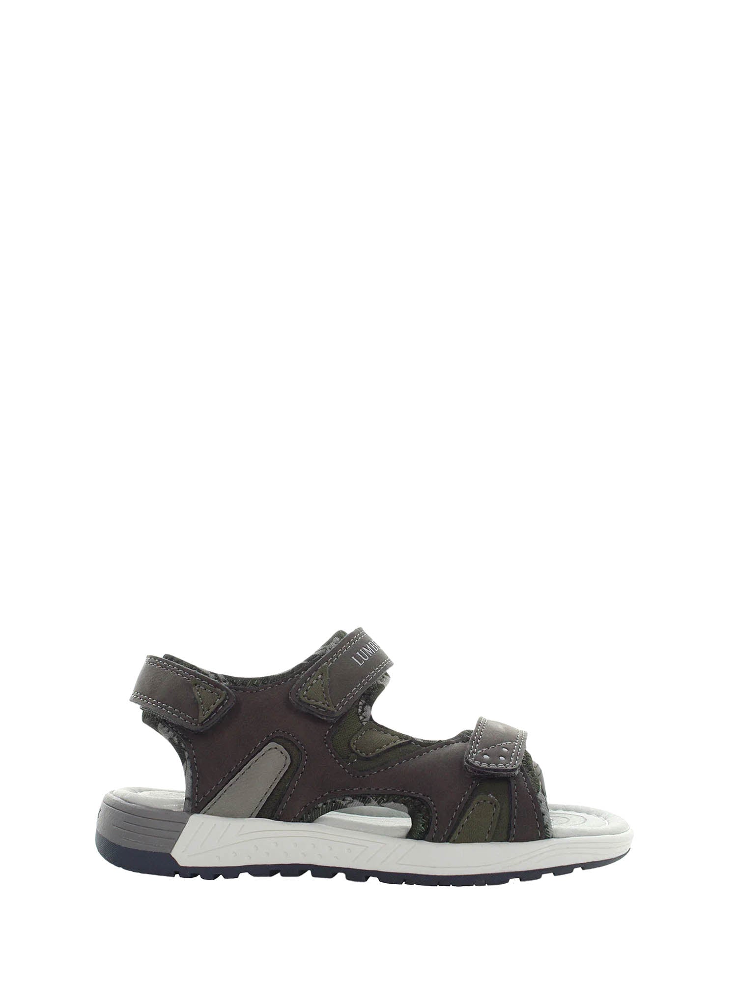 Sandali con strappi Verde Lumberjack