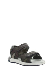 Sandali con strappi Verde Lumberjack