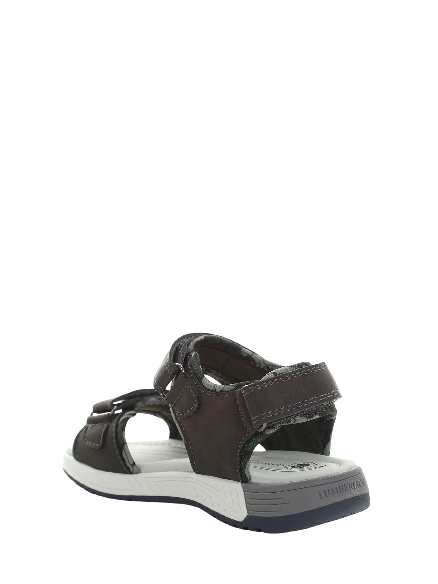 Sandali con strappi Verde Lumberjack