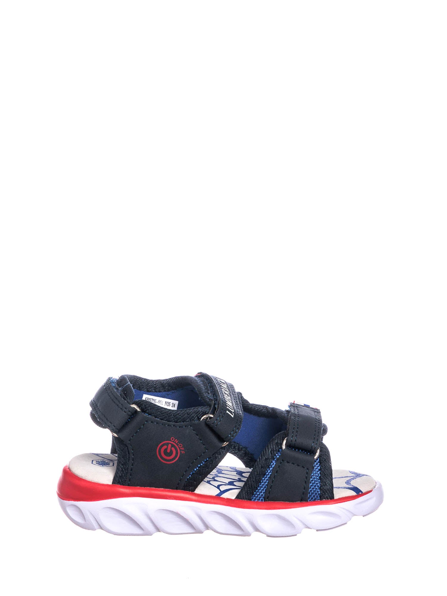 Sandali con strappi Blu Lumberjack