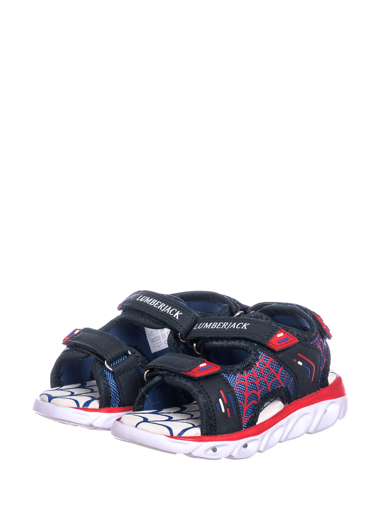 Sandali con strappi Blu Lumberjack