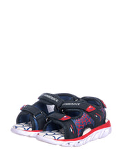 Sandali con strappi Blu Lumberjack