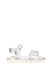 Sandali con strappi Argentato Lumberjack