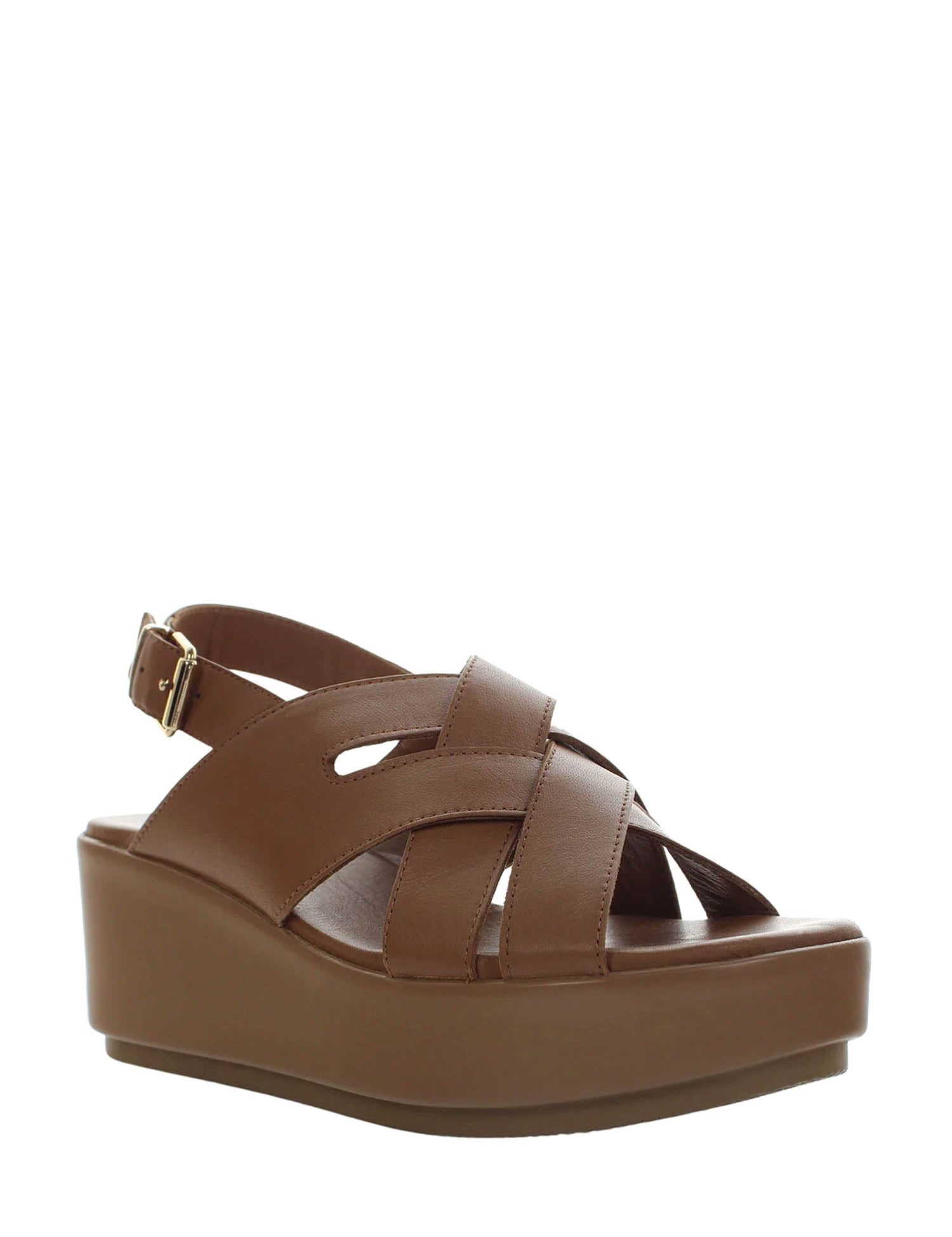 Sandali zeppa Marrone Lumberjack