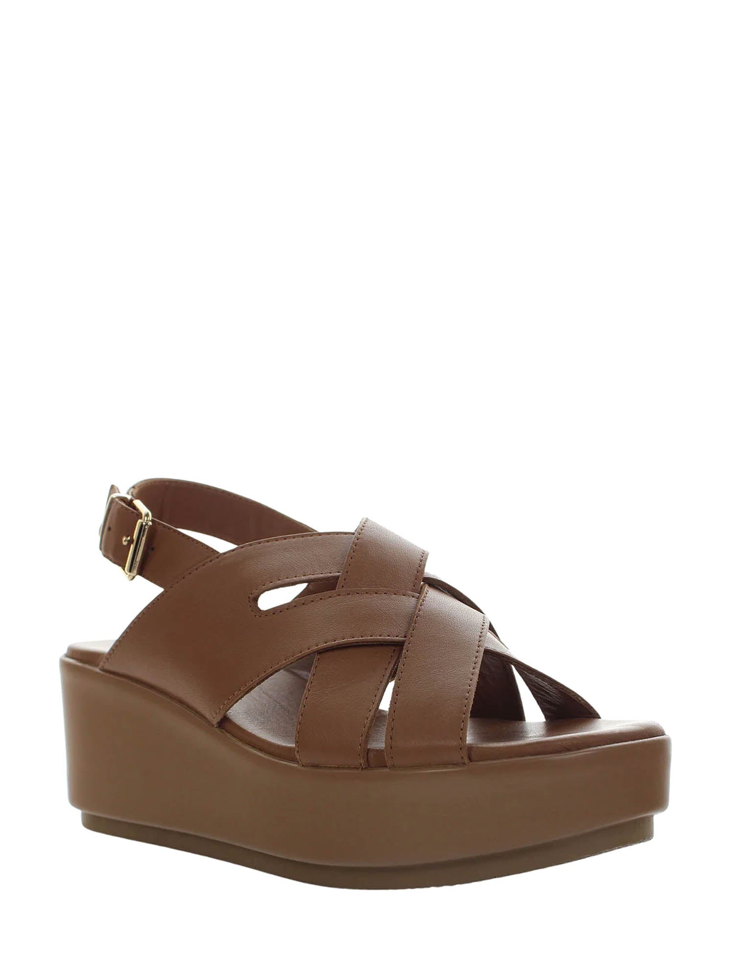 Sandali zeppa Marrone Lumberjack