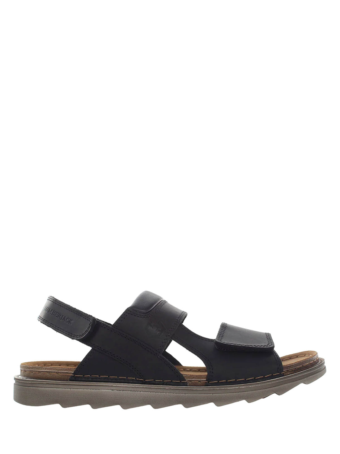 Sandali con strappi Nero Lumberjack