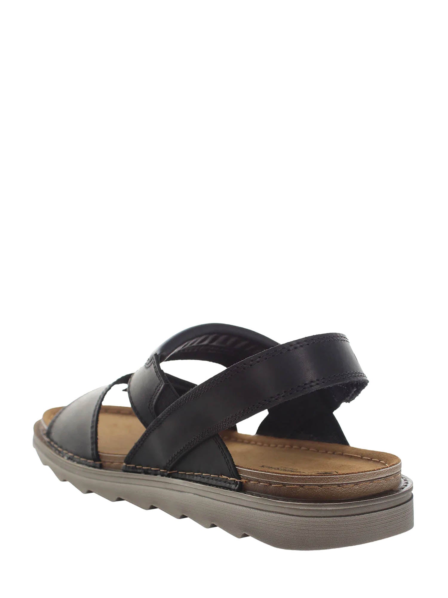 Sandali con strappi Nero Lumberjack