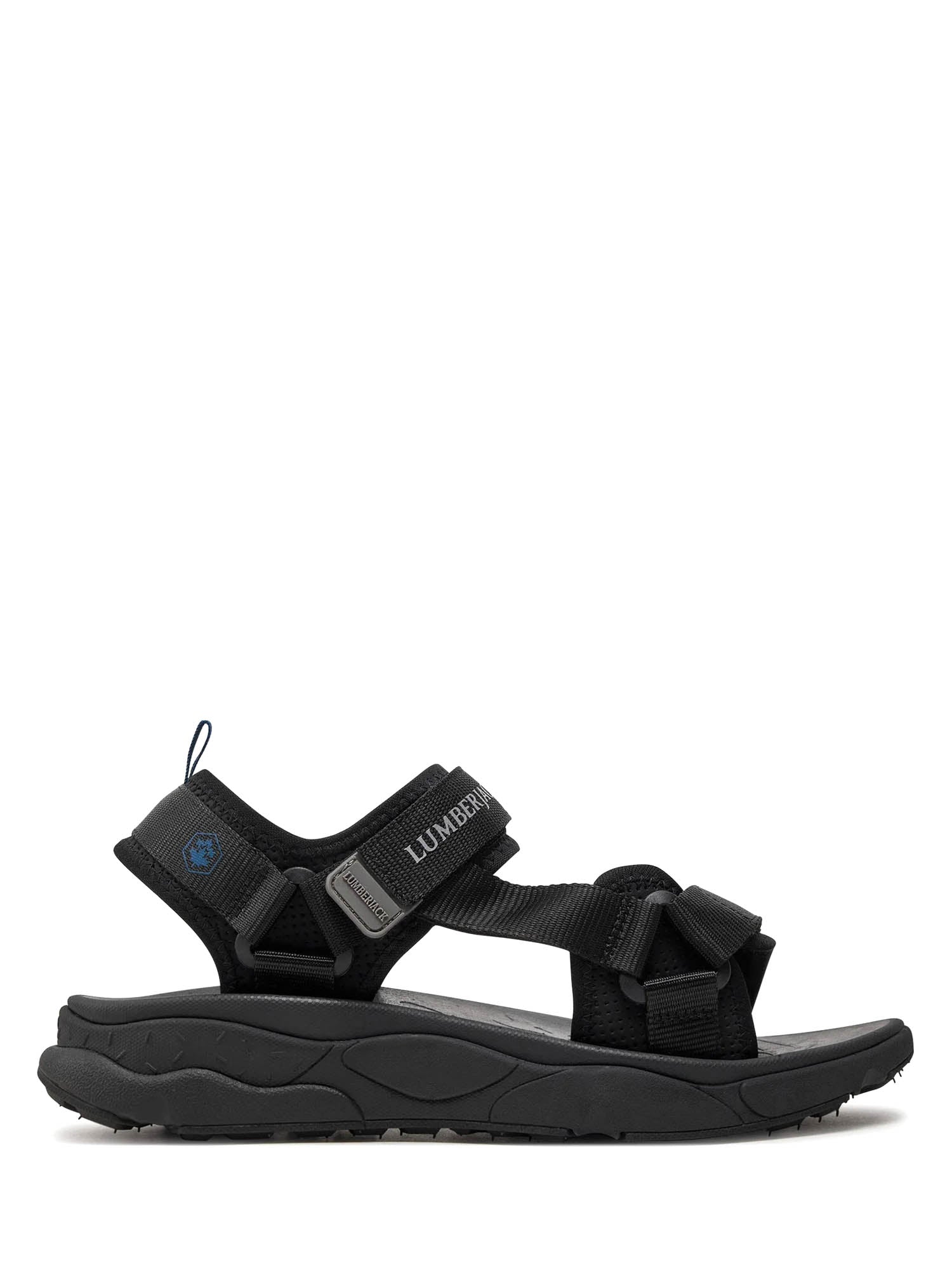 Sandali con strappi Nero Lumberjack