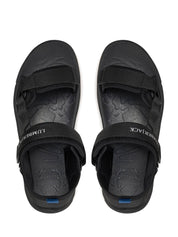 Sandali con strappi Nero Lumberjack