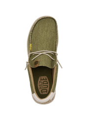 Slip-on Verde Militare Hey Dude