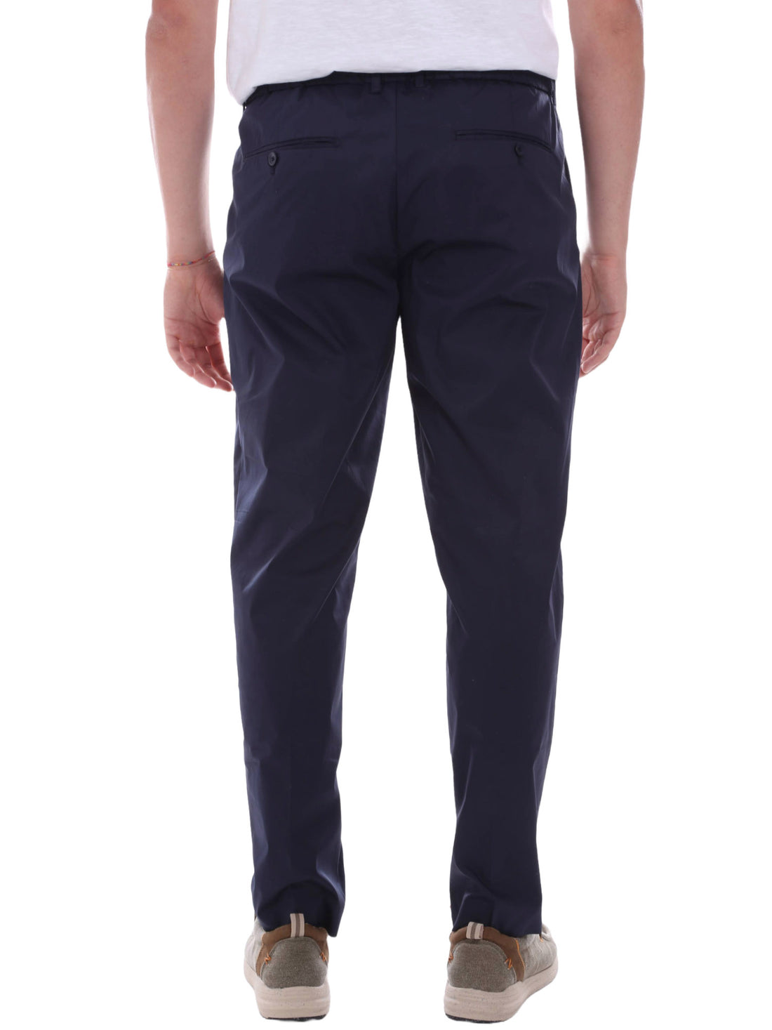 Pantaloni Blu Borgoni Milano