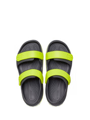 Sandali con strappi Nero Crocs