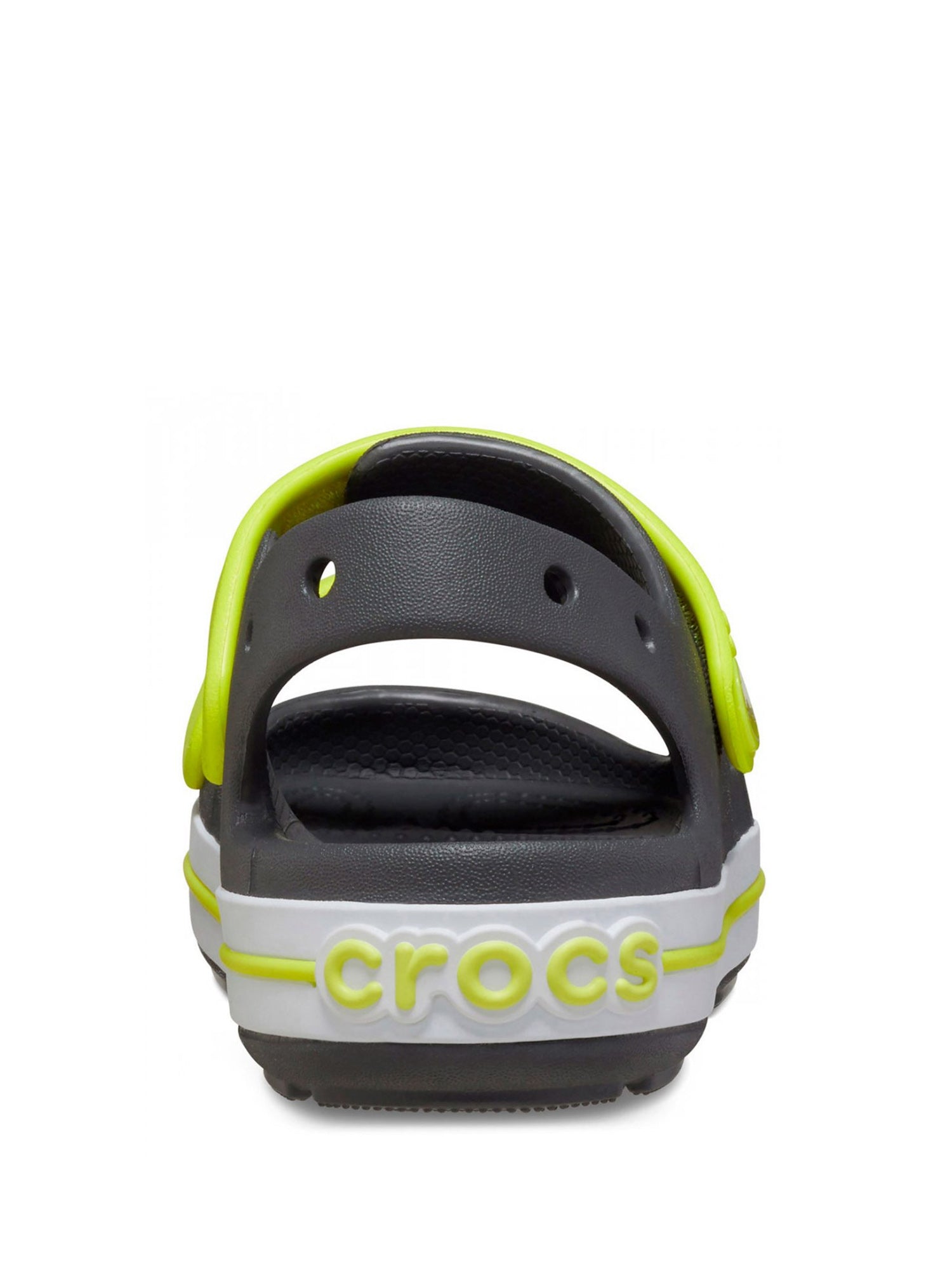 Sandali con strappi Nero Crocs