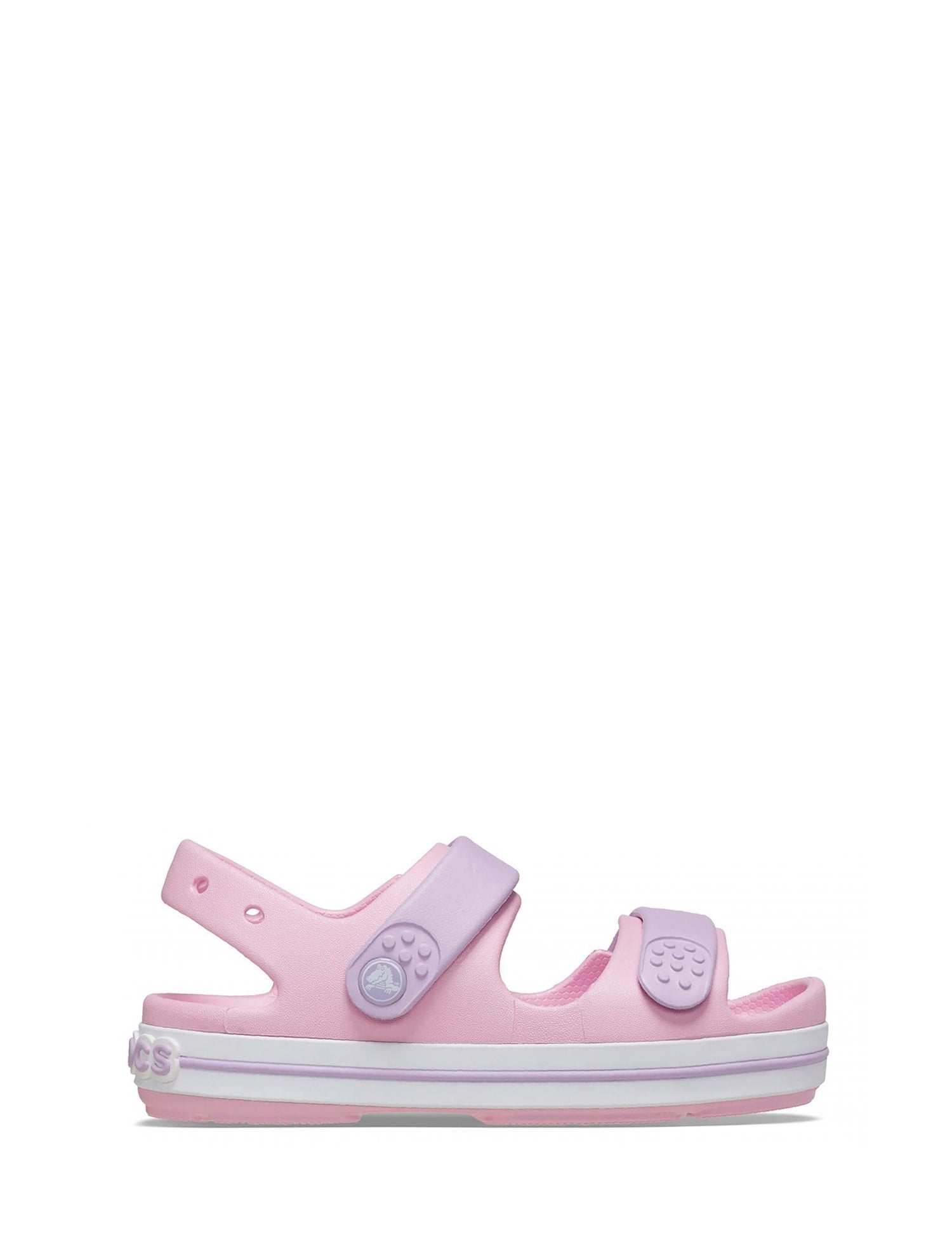 Sandali con strappi Rosa Crocs