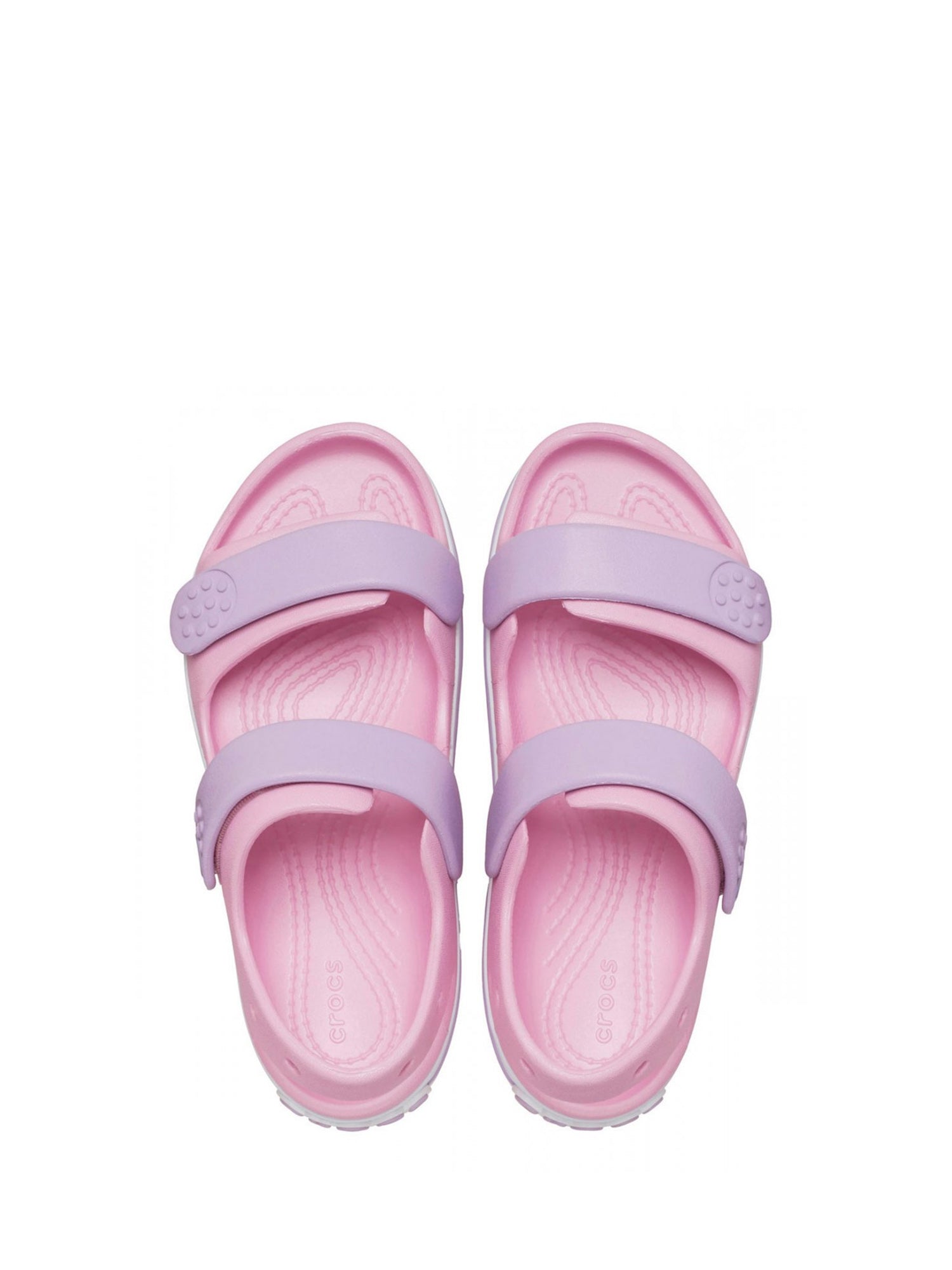 Sandali con strappi Rosa Crocs