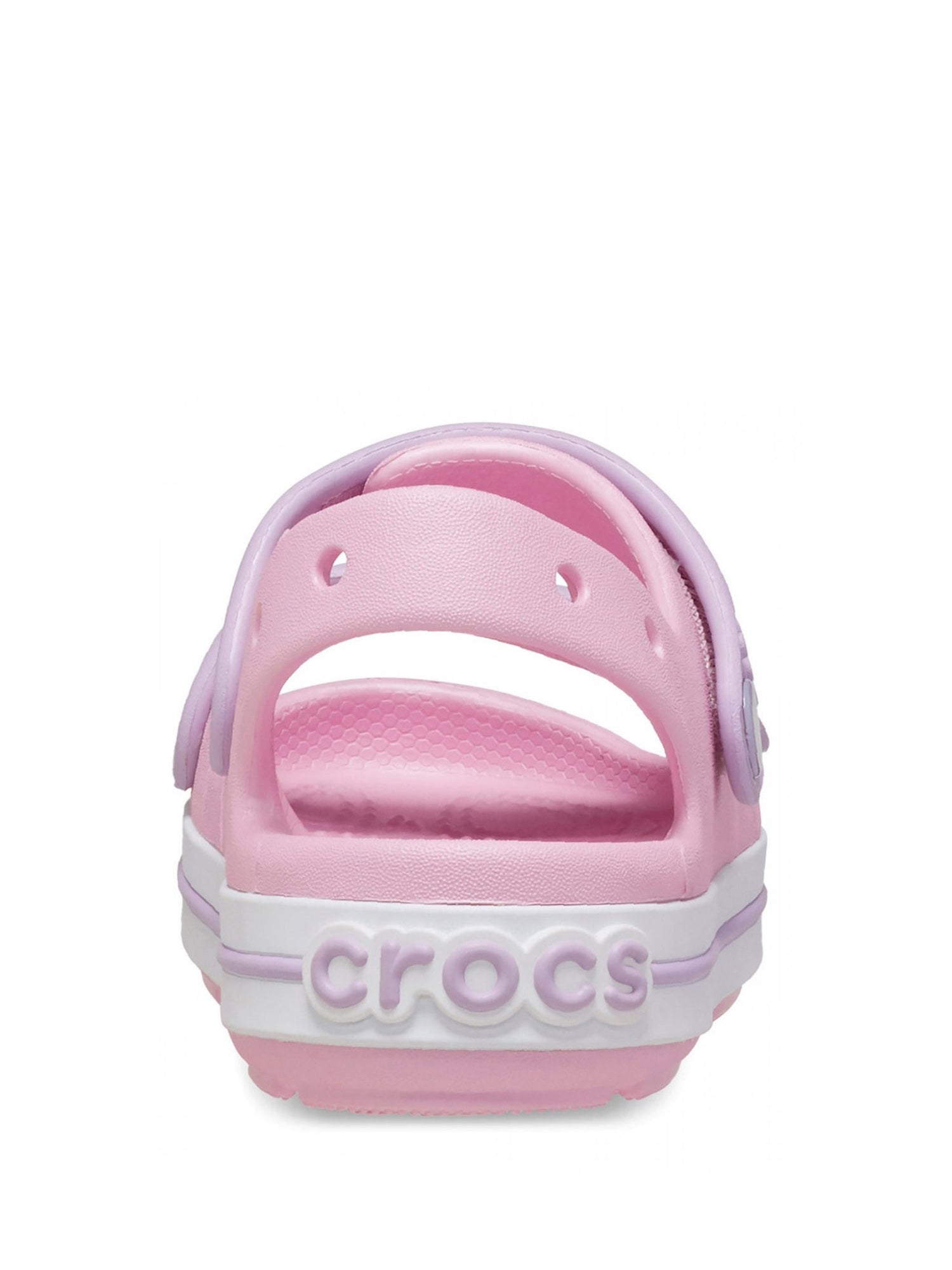 Sandali con strappi Rosa Crocs