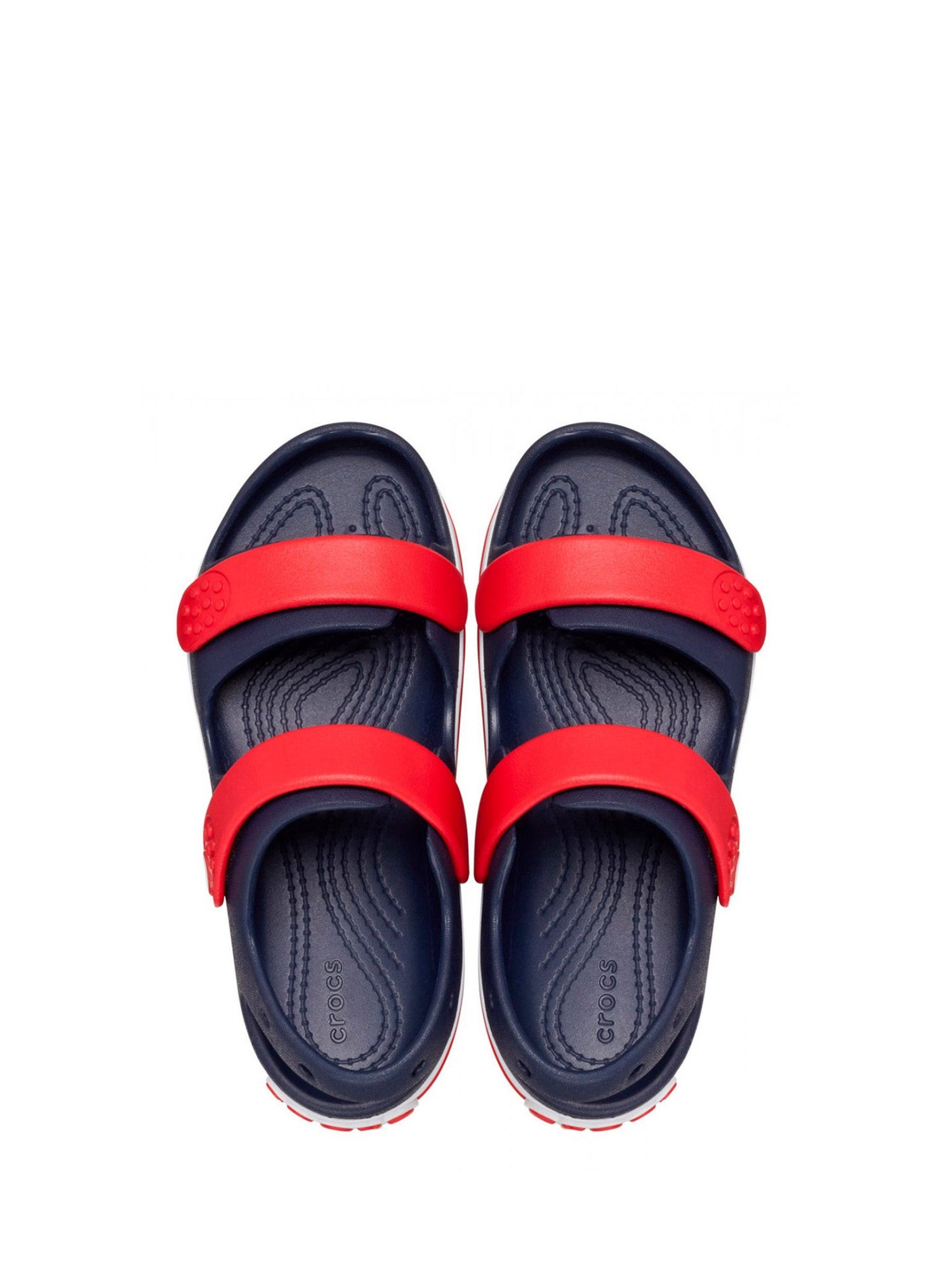 Sandali con strappi Blu Scuro Crocs