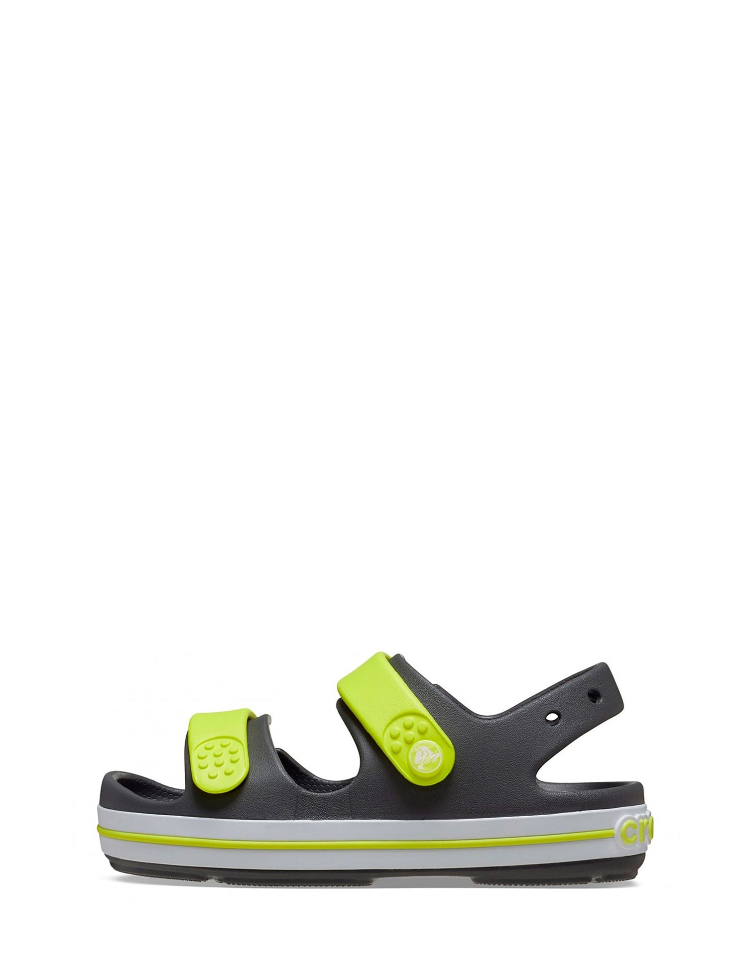Sandali con strappi Nero Crocs