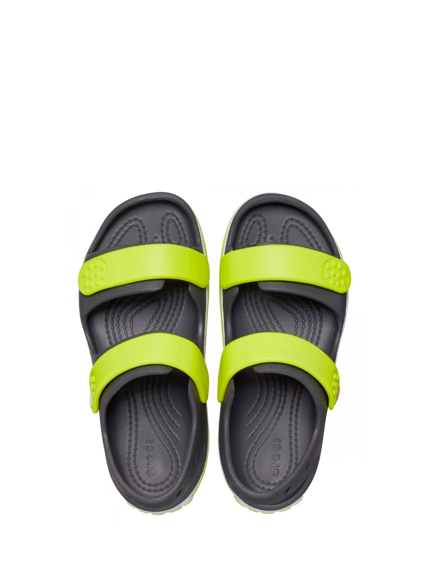 Sandali con strappi Nero Crocs